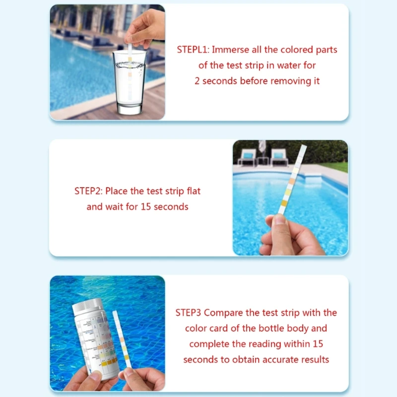 Рисунок 5 - YC007 Тестовые полоски для бассейнов