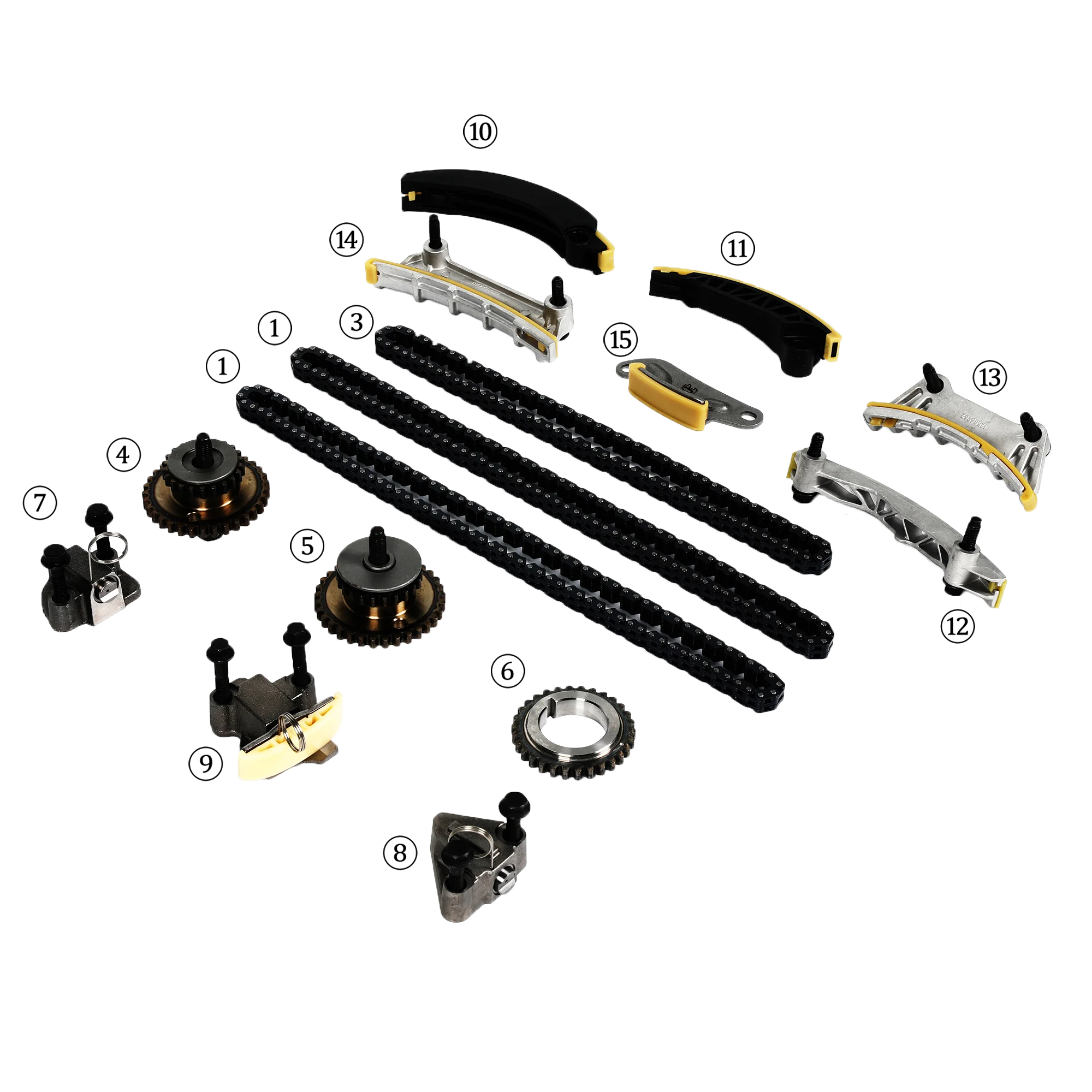 

Timing Chain Kit Accessories Apply To Car Engine Fit For GM CADILLAC ATS CTS XTS 3.0L