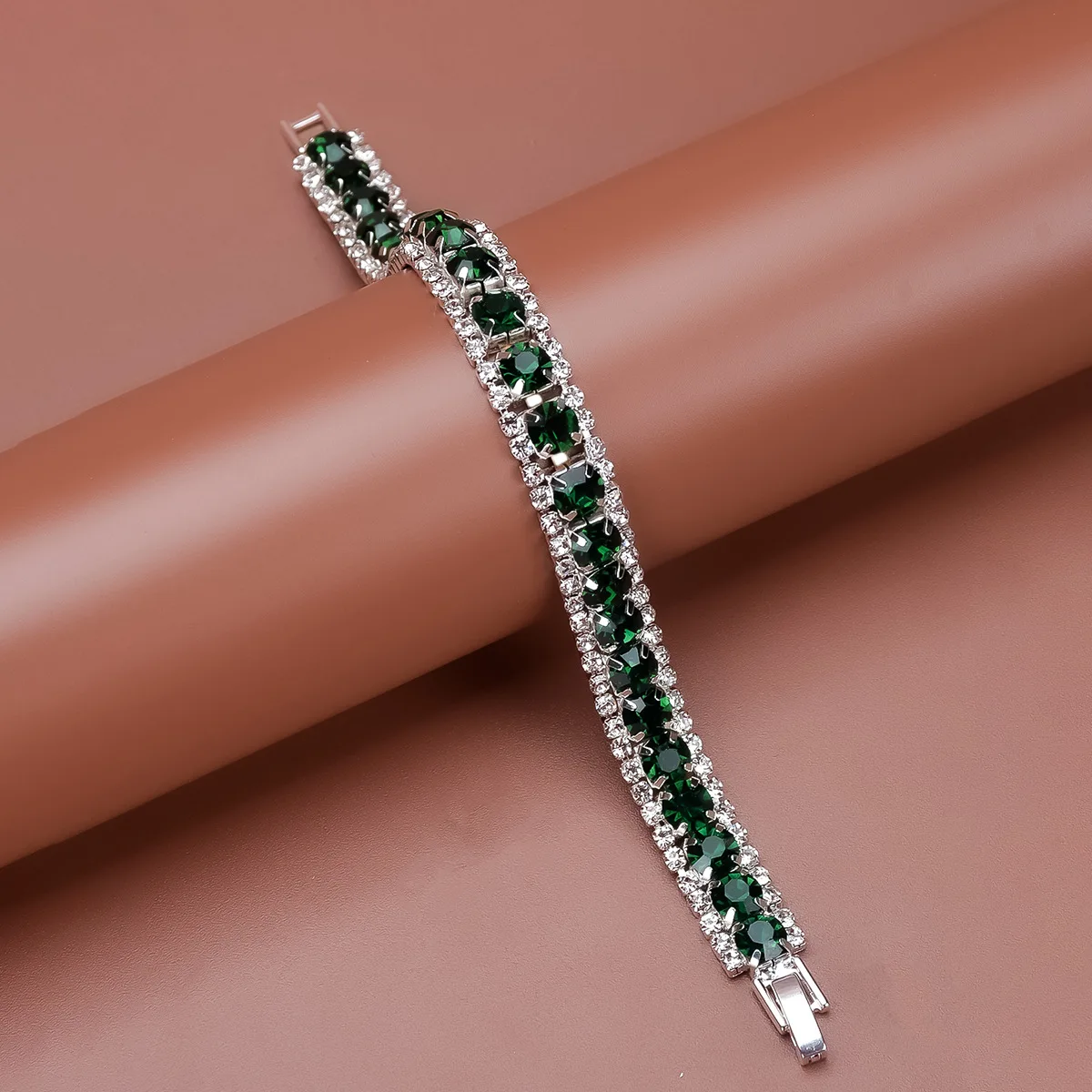 Tennis Bracelets for Women Sparking Zircon Jewerlly Rose Gold Color Handmade Friends Gift Cute Jewelry Wholesale