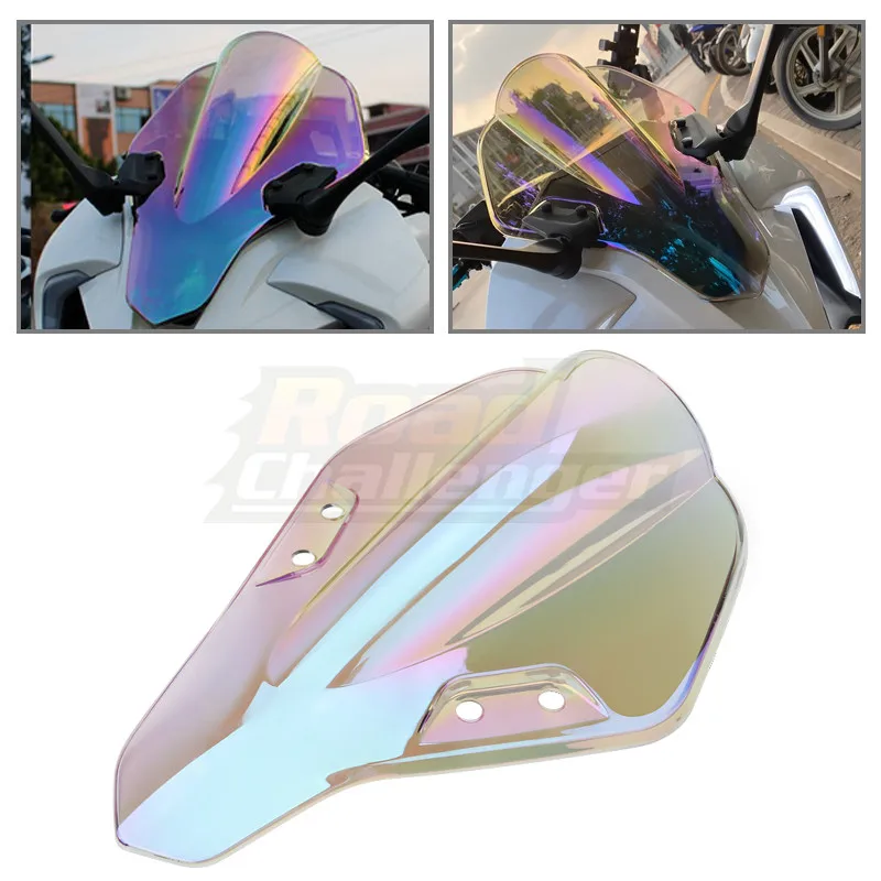 

Motorcycle Colorful Windscreen Windshield Deflector Protector Wind Screen For CFMOTO 250SR 300SR 2019-2021