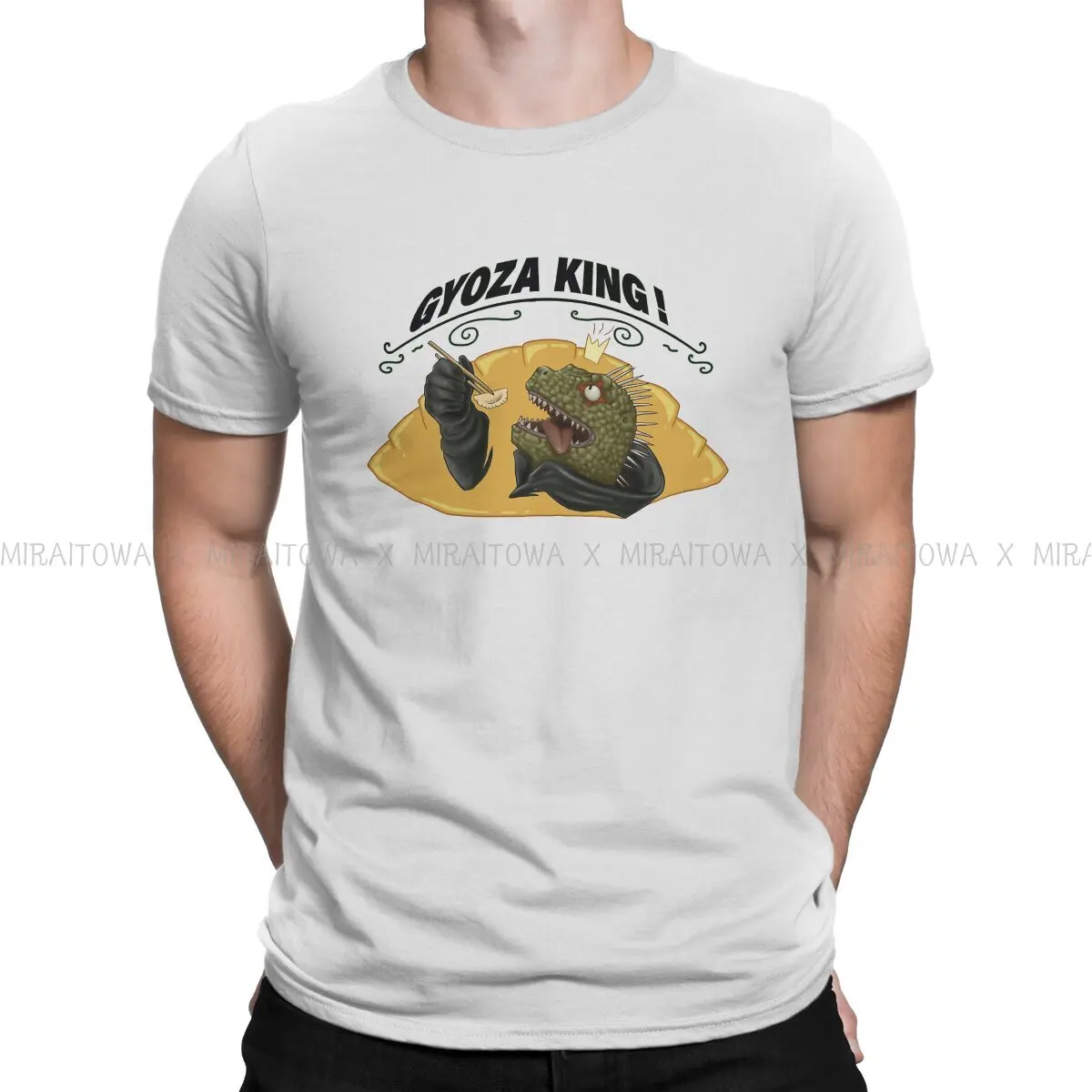 

Футболка Dorohedoro Gyoza King Homme, Мужская одежда, блузы, свободная хлопковая футболка для мужчин