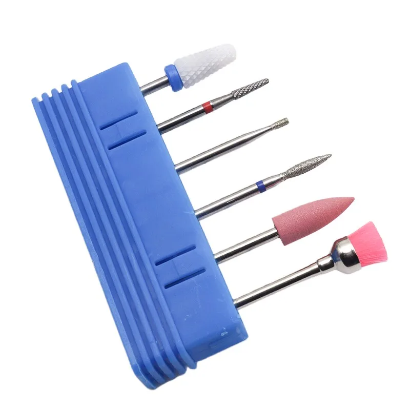 Набор для удаления кутикулы набор из 6 твердосплавных насадок электрической