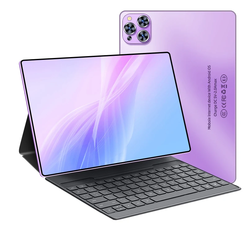 

pad pro 5g dual sim tablet 10 zoll pc senden tastatur 2k HD android 13.0 geschenk 16G 1TB 10 core GPS google play tablette