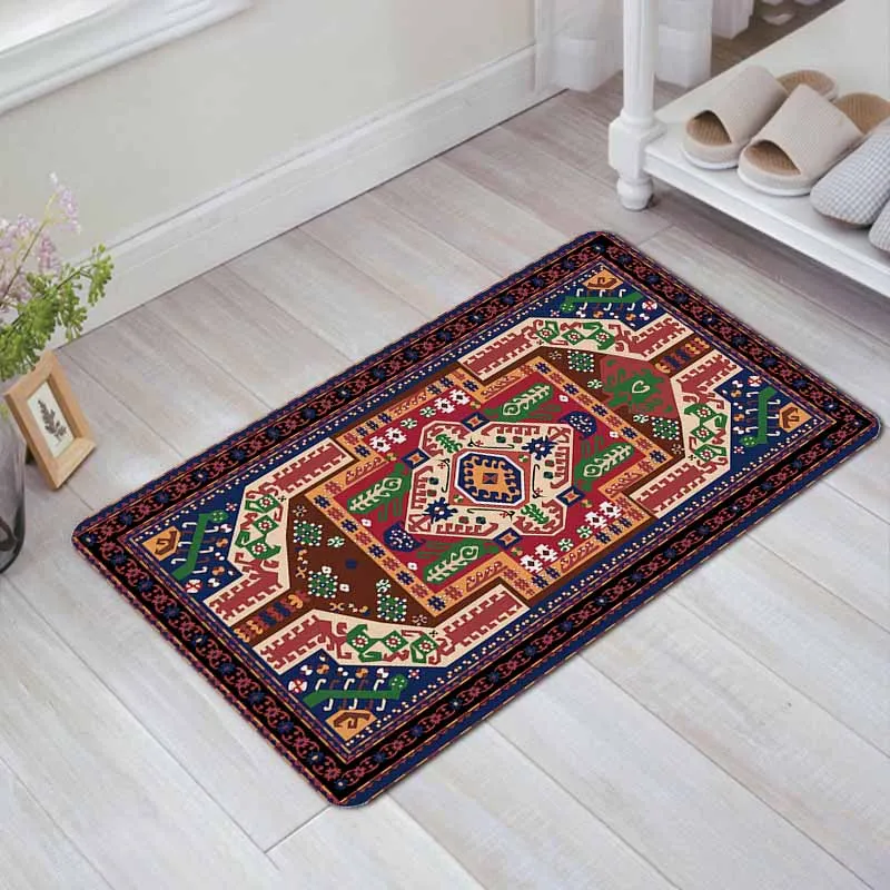 European style atmosphere decoration corridor floor mat door home bedroom large carpet |
