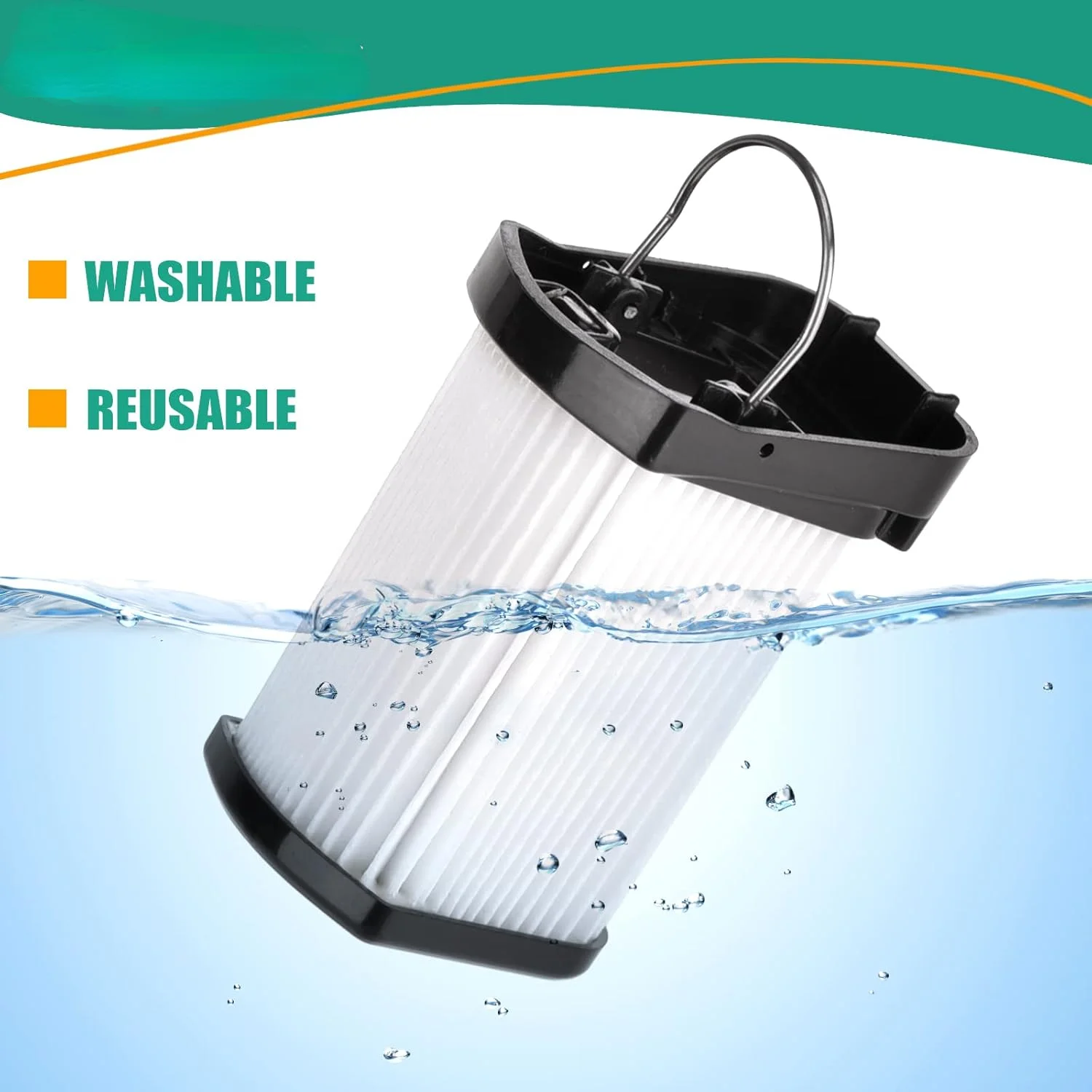 4 шт. вакуумные фильтры для пылесоса WANDVAC POWER PET WV401BL WV401PK WV403BR WV410BL WV410GN WV410PR