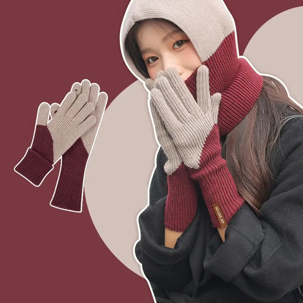 

1 пара, женские зимние шерстяные перчатки без пальцев