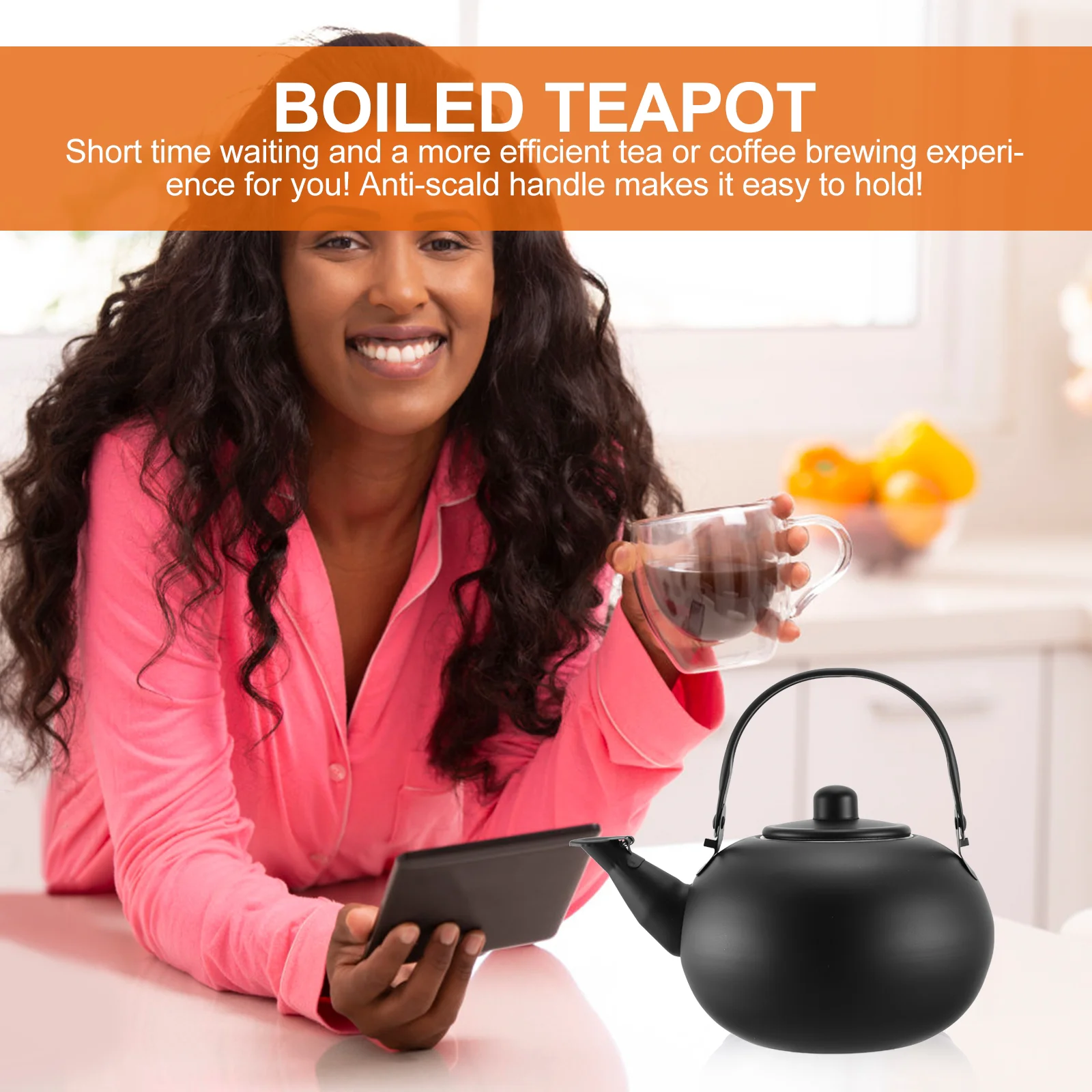 

Callaron Coffee Filter Tea Kettle Stovetops Tea Pot Water Kettle Boiling Boil Filters