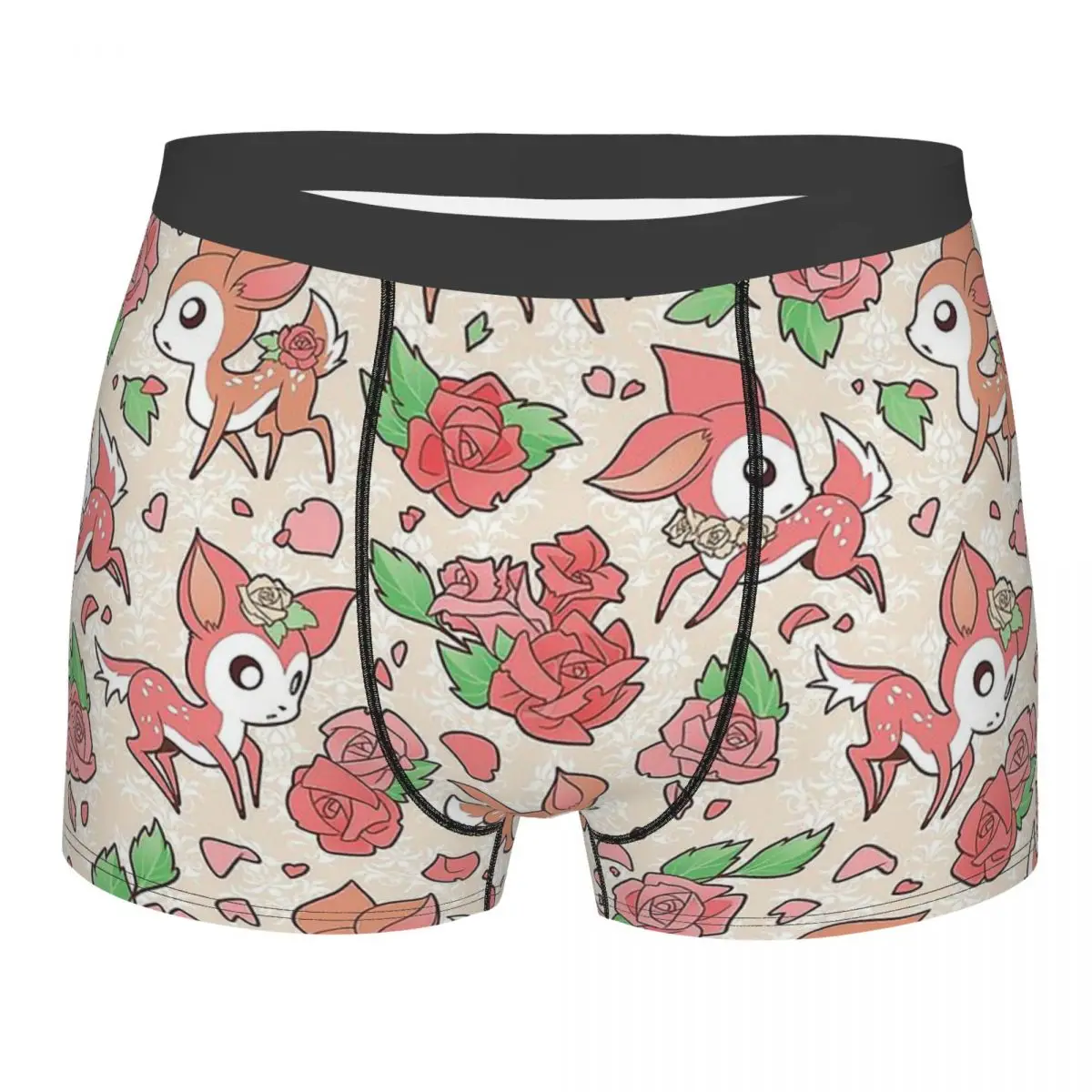 

Animal Meme Oh My Deerling Underpants Homme Panties Man Underwear Sexy Shorts Boxer Briefs