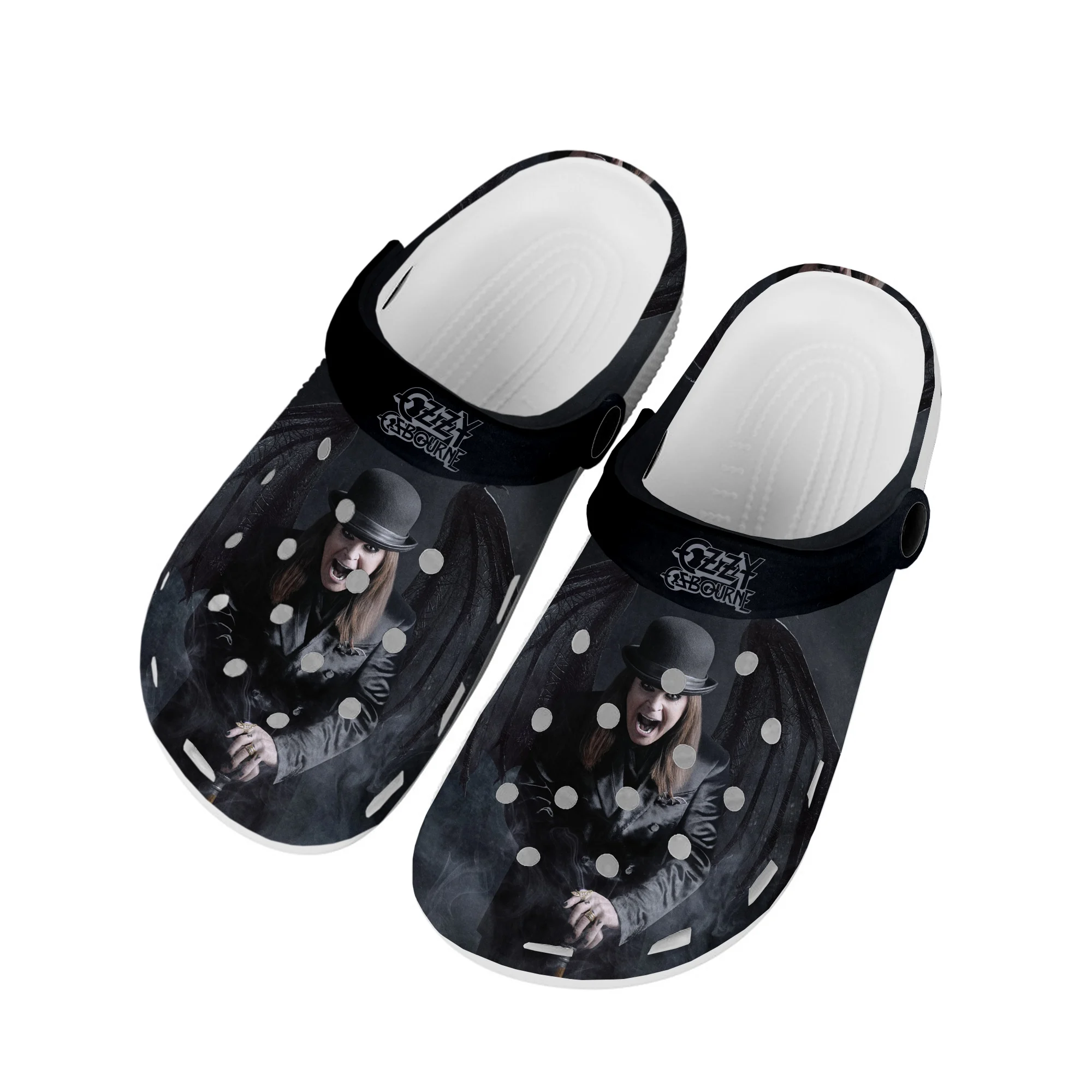 

Ozzy Metal Rock Singer Osbourne Home Clogs Custom Water Shoes Mens Womens Teenager Shoe 3D Print Garden Clog Beach Hole Slippers