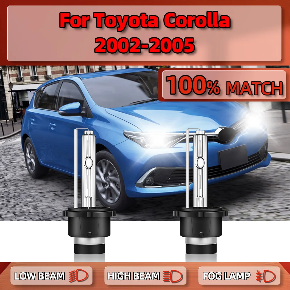 D2R HID ксеноновая лампа для фар 35 Вт 6000 лм автомобильные ксеноновые фары 12 в 2002 K Plug