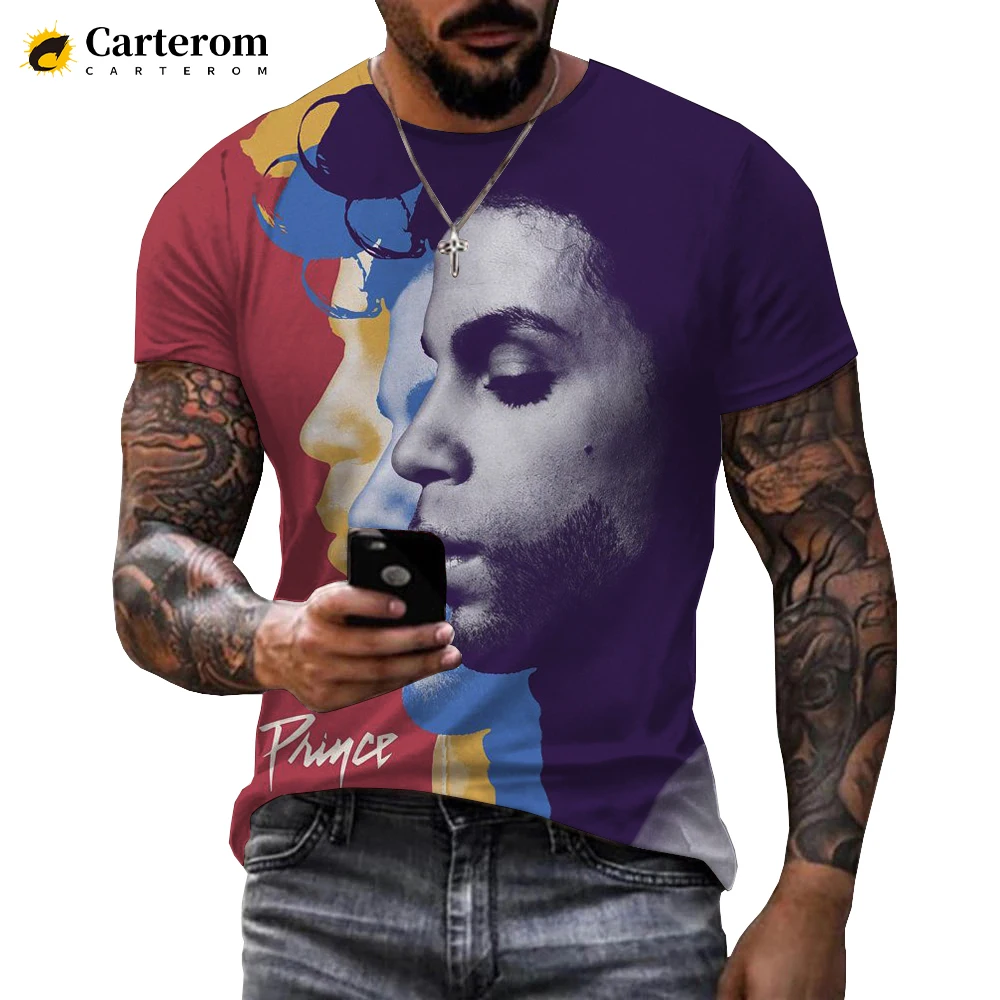 

Футболка в стиле хип-хоп для мужчин и женщин, модная повседневная рубашка оверсайз в стиле Харадзюку, с объемным принтом Роджерса, Нельсона