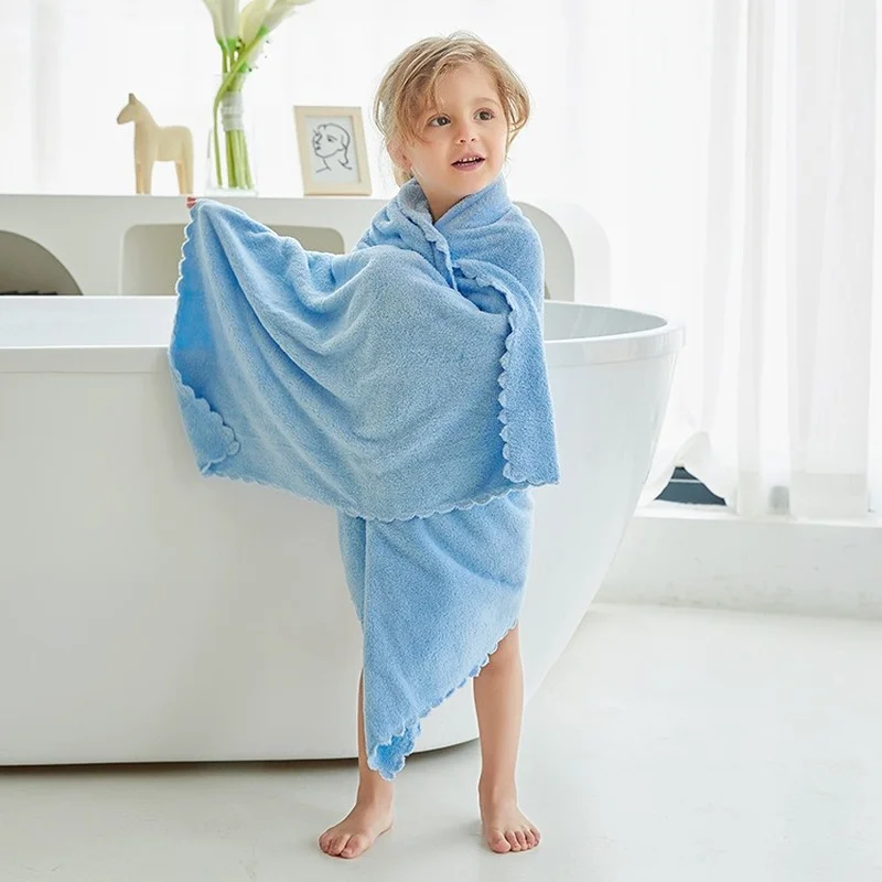 Children's Bath Towel Baby Beach Towel Kids Blanket Nice Colors New Fashion Home & Outdoor Travel Household Water Absorbing