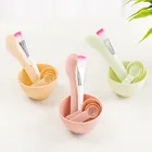 4 шт., набор из чаша для приготовления маски для лица шт., шпателей и мерных ложек для макияжа