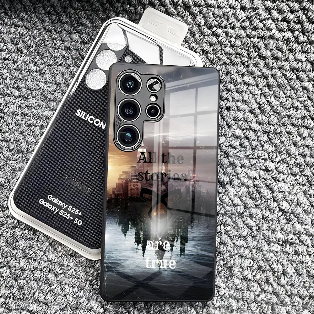 Популярный чехол для телефона S-Shadowhunters для Samsung S26 Ultra S25 Edge Ultra S23 S22 S21 Ultra Plus S24 Fe A57 A37, стеклянная крышка (art.: 3920db78b16fa) - 3920db78b16fa