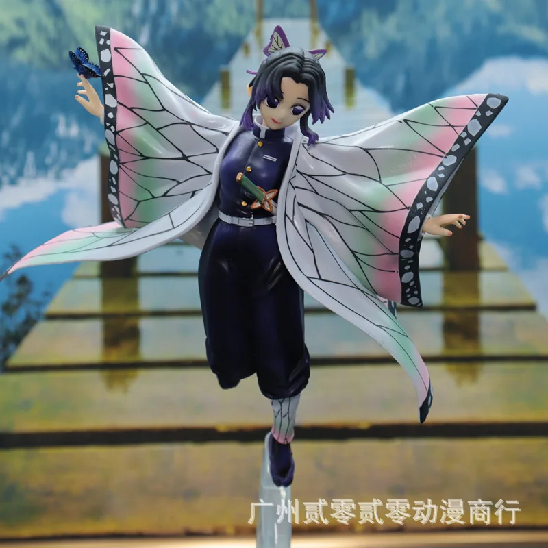 

Anime Peripheral Figuur Action Demon Slayer Pvc Model Funuy Cartoon Kochou Shinobu Models Toy Doll Cute Ornaments High Quality