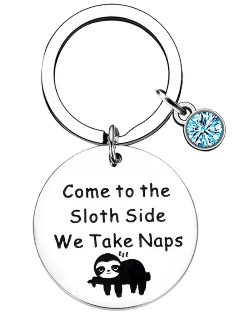 Ленивец подвесной брелок милое животное ленивец кулон ювелирные изделия подарок