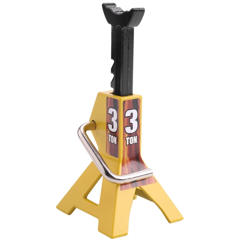 

3 Ton Scale Jack Model Axle Stand Lift Toys Heavy Duty Support Vehicle Floor Ratchet For TRX4 D90 CC01 RC