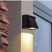single head modern outdoor wall light 3w 6w waterproof led ligjhting apply exterior wall for terrace balcony garden wall lamps