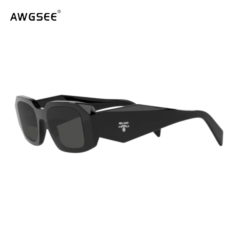 

Vintage Women Sunglasses Square Luxury Brand Glasses Black Travel Sunglasses Female Fashion Gradient Women's Consignment Sale