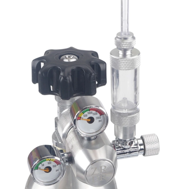 

Aquarium System Diffuser Regulator Reactor Aluminum Aquarium CO2 Bubble Counter