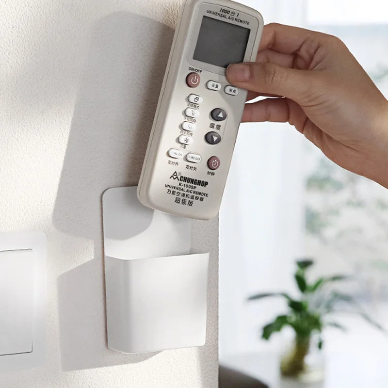 

Wall-mounted remote control storage box living room TV air conditioner remote control box remote control storage rack