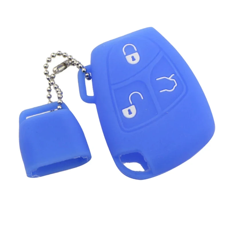

3 Buttons Car Remote Key Case Cover Protector Holder for Mercedes Benz W211 W202 B C E Class ML S CL 220th Key Accessories