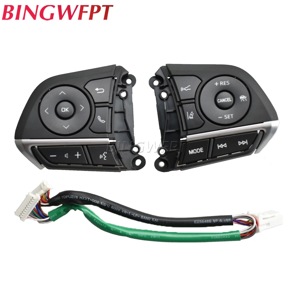 

Новый автомобильный переключатель круиз-контроля на рулевом колесе для Toyota Corolla Levin 2019 2020 2021 2022 2023