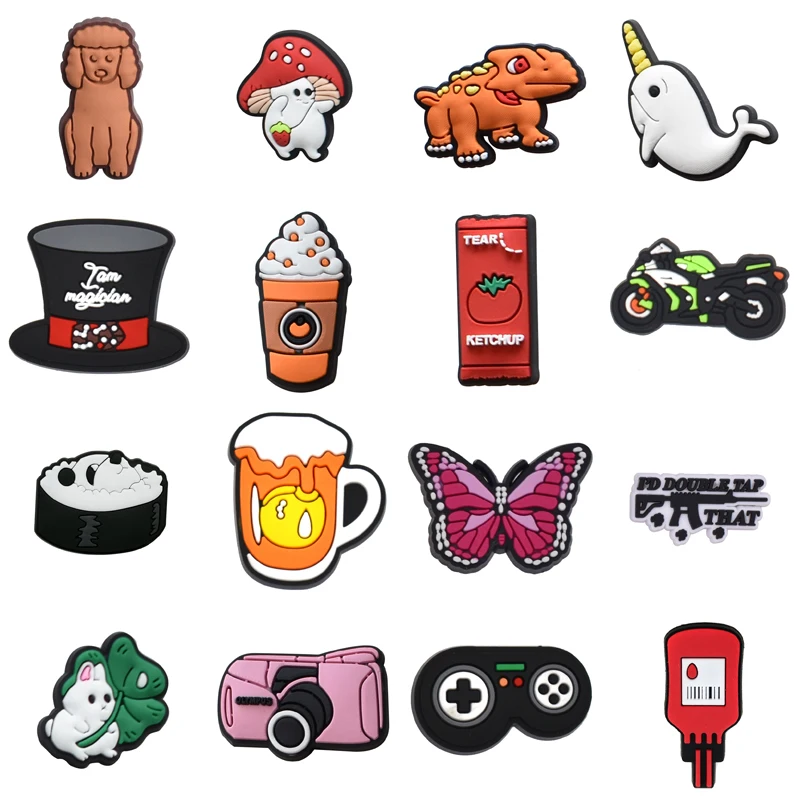 

Packs Gifts Decorations for Crocs Men Wholesale Bulk Kids Boy Set Jeans Women Charm Shoes Accessories Para Pins Girl Shoe Charms