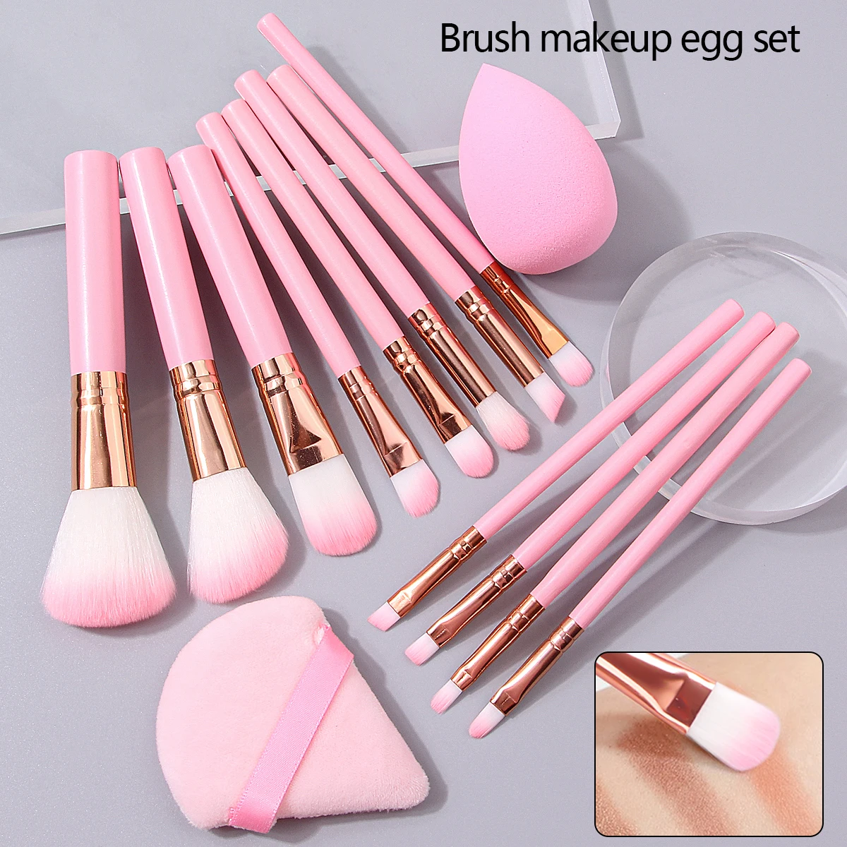 Многофункциональный набор кистей для макияжа KOSSHOW пластиковая ручка нейлоновое