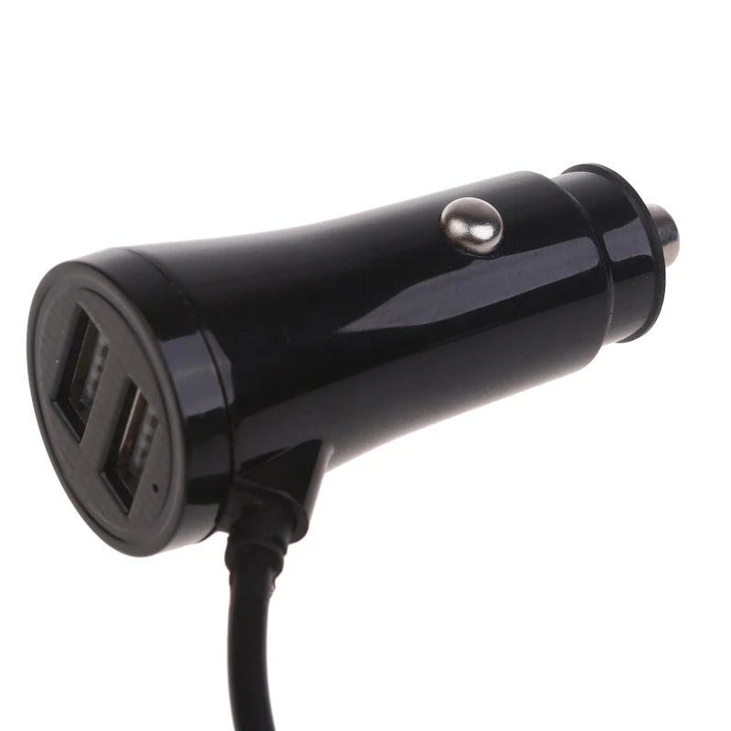 F3MA 5V3.1A Двойной USB-порт Автомобильный адаптер для зарядки Разъем зарядного