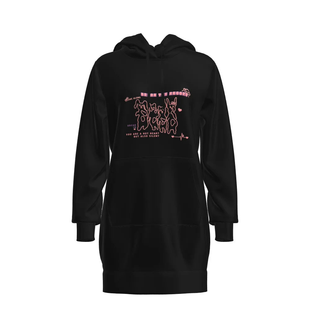 

ZOGAA Autumn and Winter Women Dresses Fashion Long Sleeve Hoodie Dress Casual Hooded Dresses for Women Pullover Dress