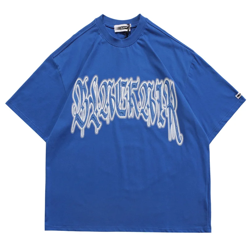 

Hip Hop Oversized T Shirt Streetwear Letter Print Harajuku Short Sleeve T Shirts Men Summer Fashion Casual Cotton Male Tops Tees