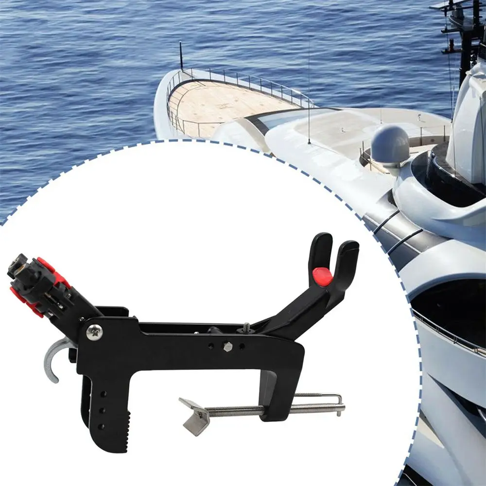 

New Canoe Boat Yacht Adjustable Bracket Kayak Marine Fishing Rod Holder
