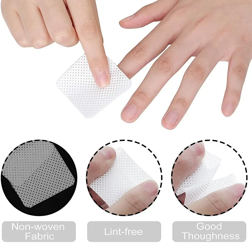 

Безворсовые Волшебные салфетки для снятия лака для ногтей хлопковые салфетки для снятия УФ-типсов инструменты для геля для дизайна ногтей Очиститель лака бумага для маникюра A2V1