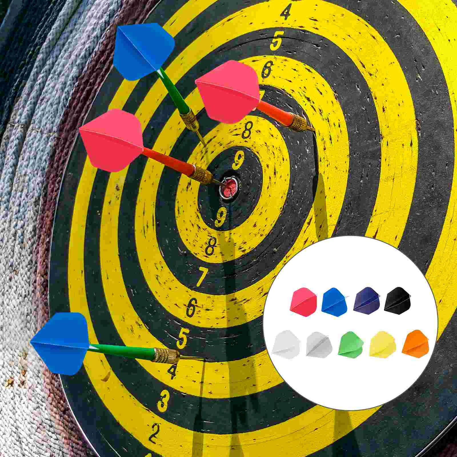 

1 Set/45pcs Interesting Color Dart Tail Dart Accessories for Outdoor