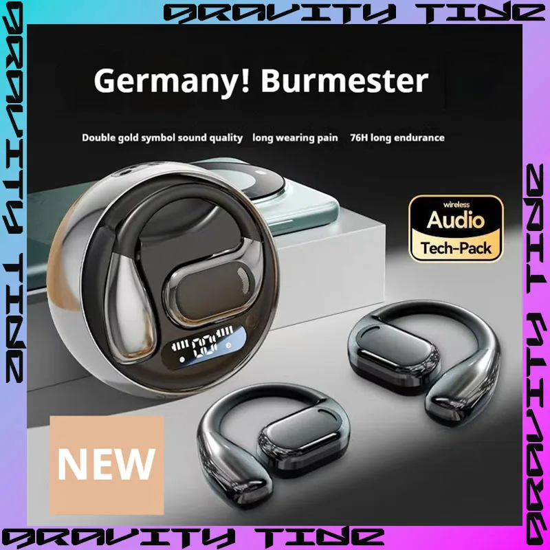 Burmester True Wireless Headset Bluetooth Over-Ear Earphone Ios/Windows/Android/Harmonyos Noise Reduction Waterproof Type-C Gift