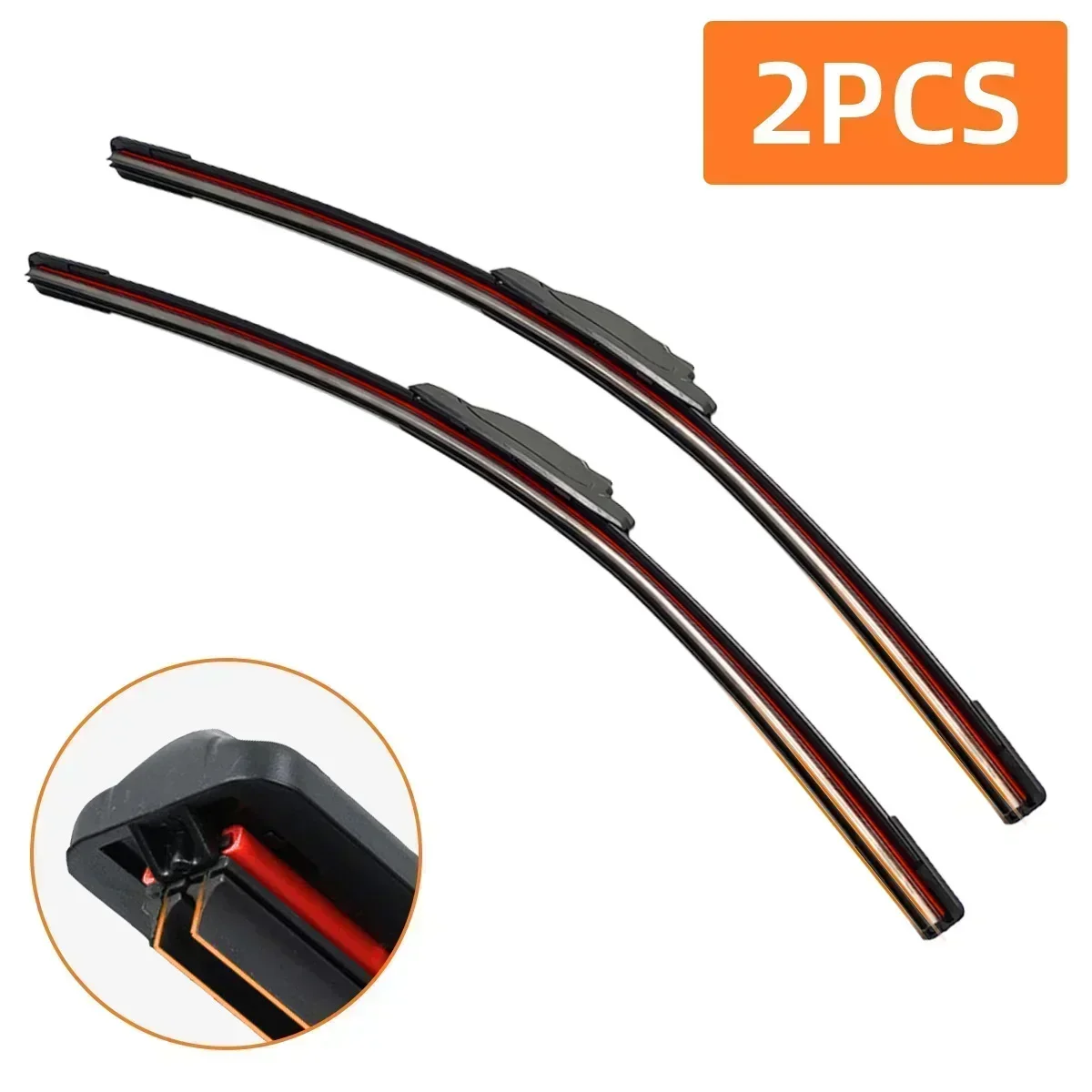 

Щетки стеклоочистителя автомобиля для Ford Focus 1/2/3/4 1998-2019 двойные резиновые аксессуары для стеклоочистителей автомобиля зима лето