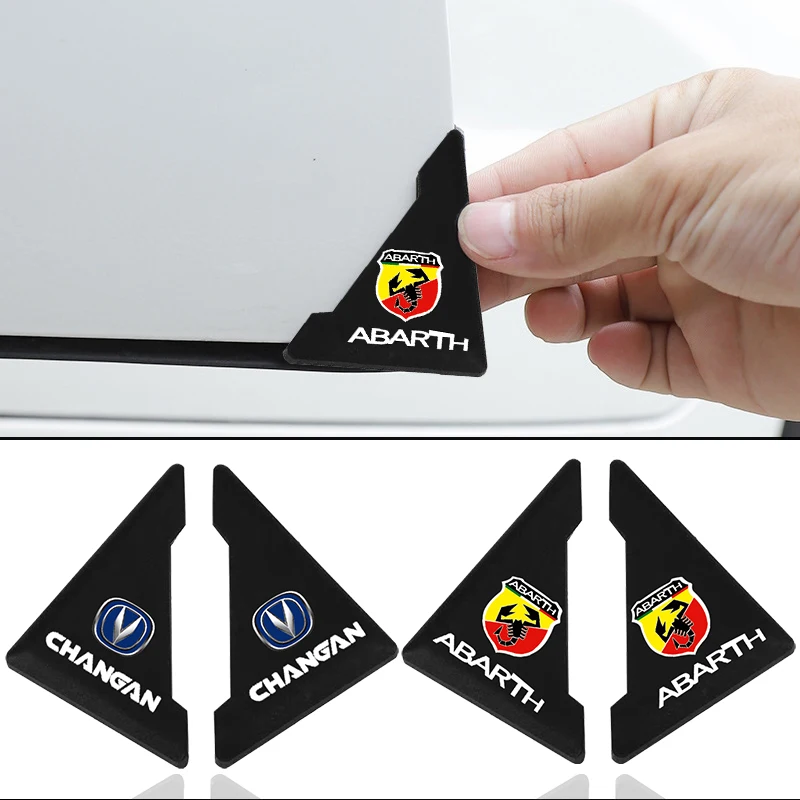 2 шт. силиконовые наклейки на двери и углы | Автомобили мотоциклы