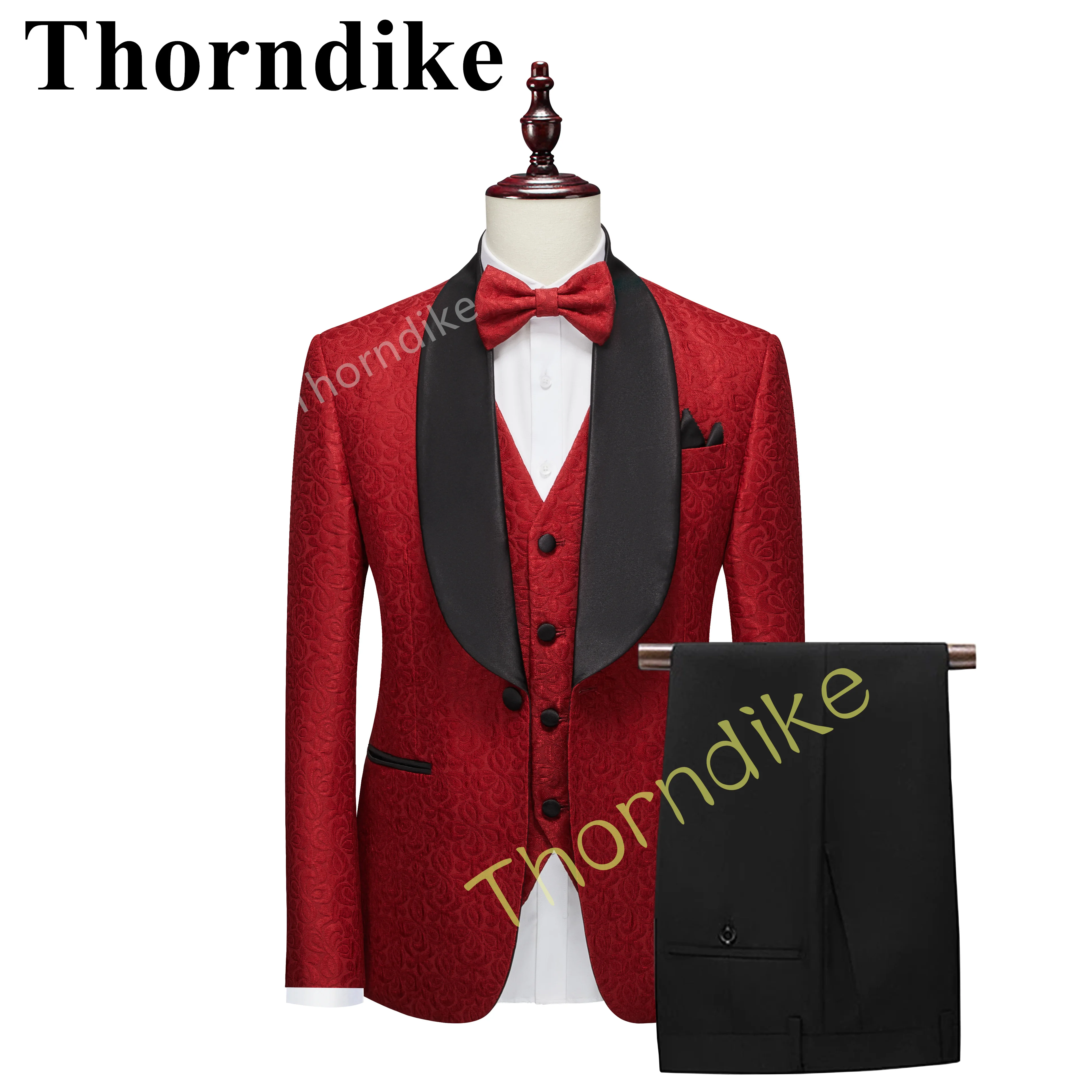 Рисунок 3 - Мужской Жаккардовый костюм для жениха Thorndike