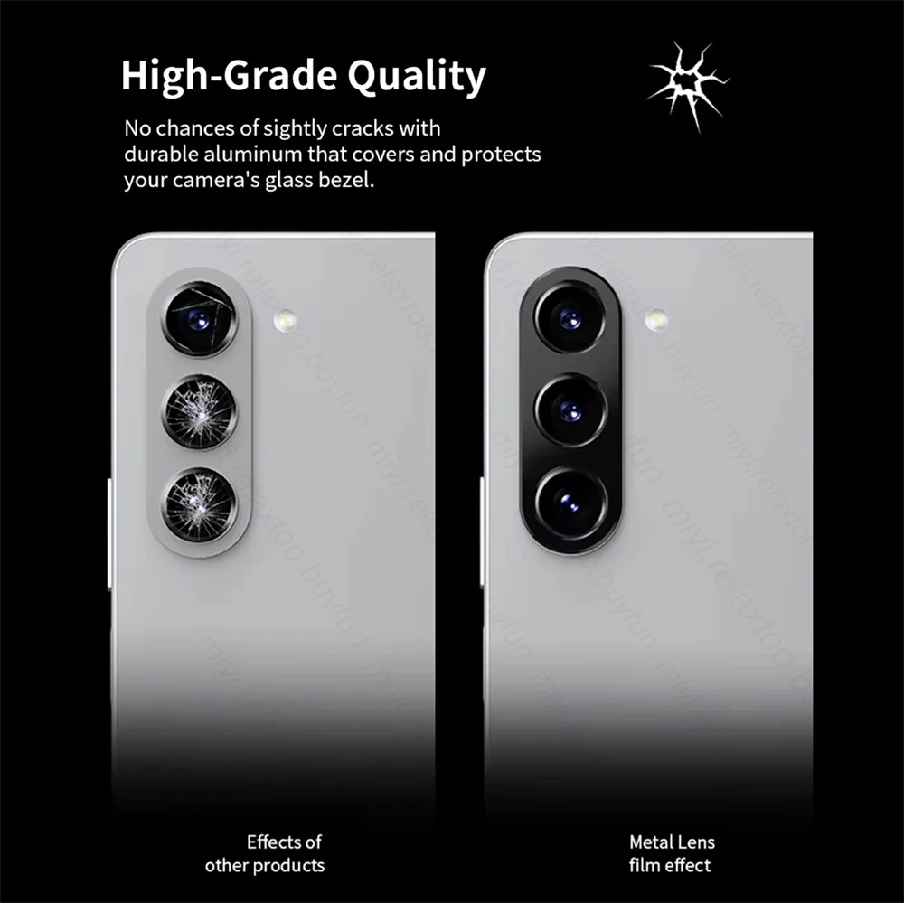 Чехол для Samsung Galaxy ZFold 6 защитный колпачок объектива камеры из сплава Matel Ring Z Fold6 5G