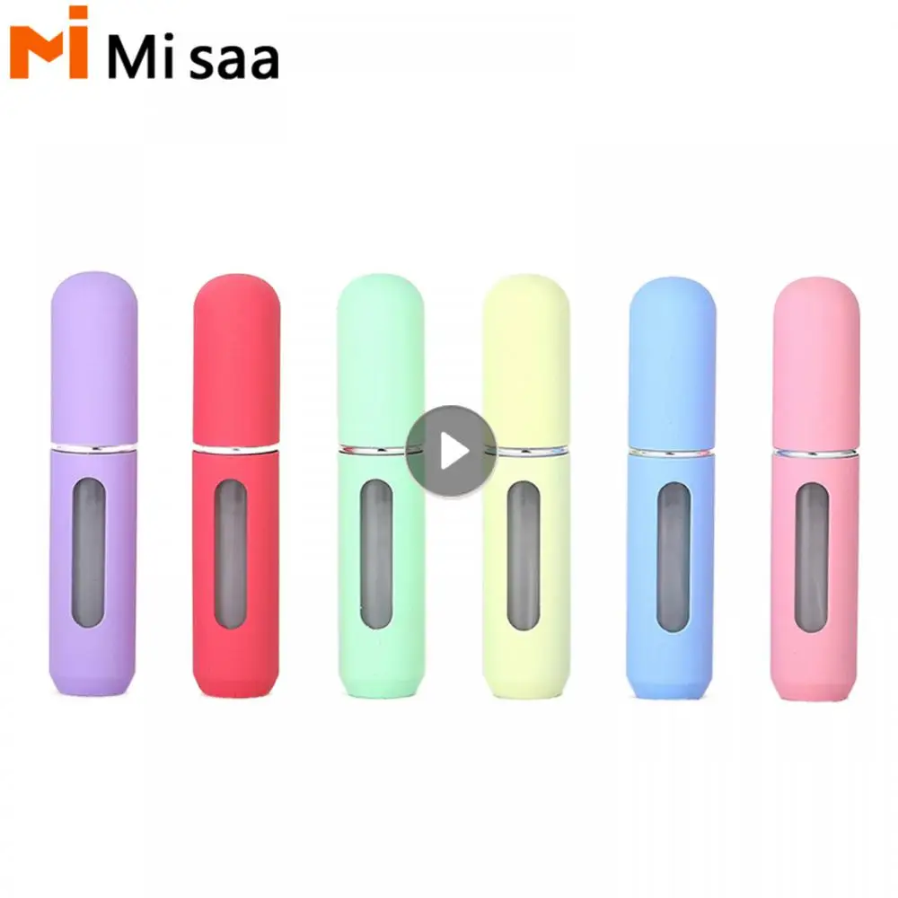 

Mini Perfume Refill Bottles Portable Refillable Spray Jar Scent Pump Travel Cosmetic Container Atomizer Jars For Spices Storage