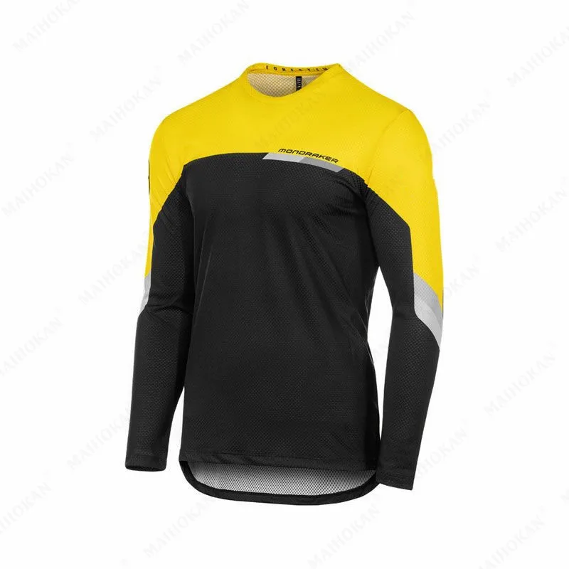Велосипедная майка MONDRAKER Moto с длинным рукавом велосипедная рубашка для эндуро Mtb