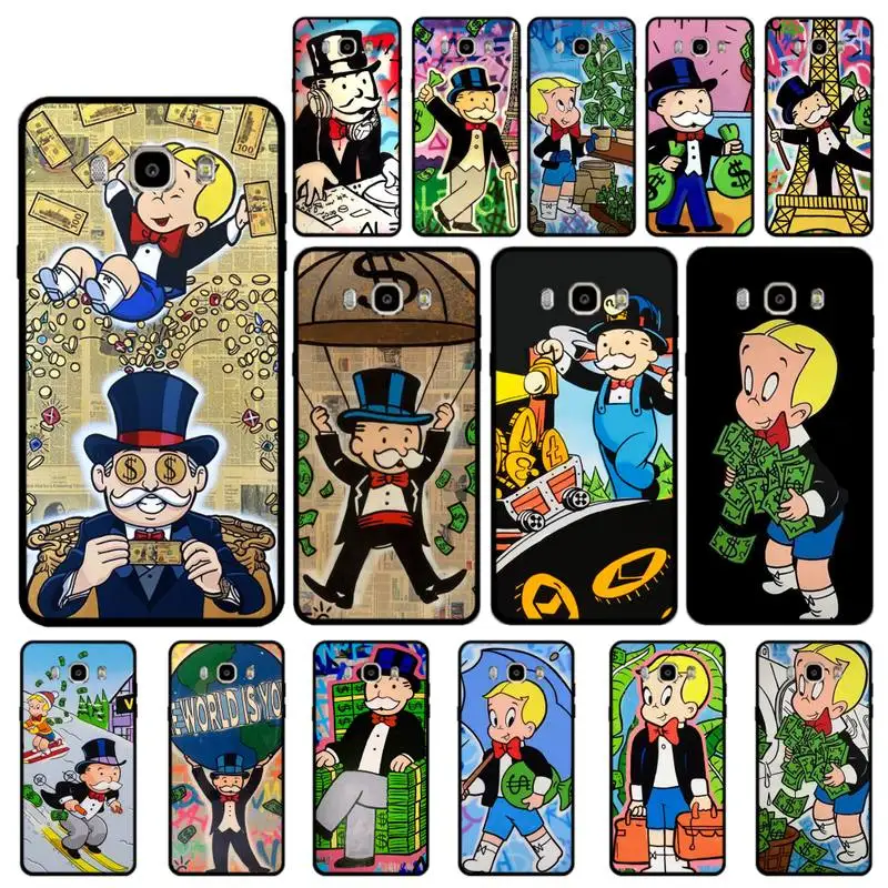 

MaiYaCa Cartoon Dollar Monopolys Phone Case for Samsung J 4 5 6 7 8 prime plus 2018 2017 2016 J7 core