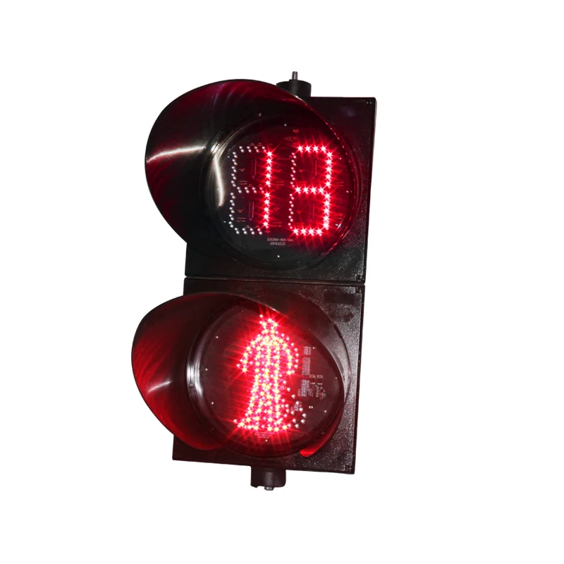 

300mm LED pedestrian traffic signal light with countdown timer