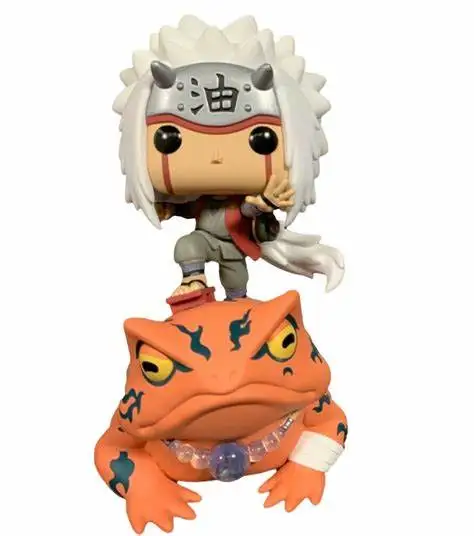 Наруто FUNKO POP JIRAIYA ON TOAD 73 # JIRAIYA 1025 # ITACHI с воронами Горячая тема Виниловая фигурка куклы экшн-игрушки Фигурки Модели игрушки