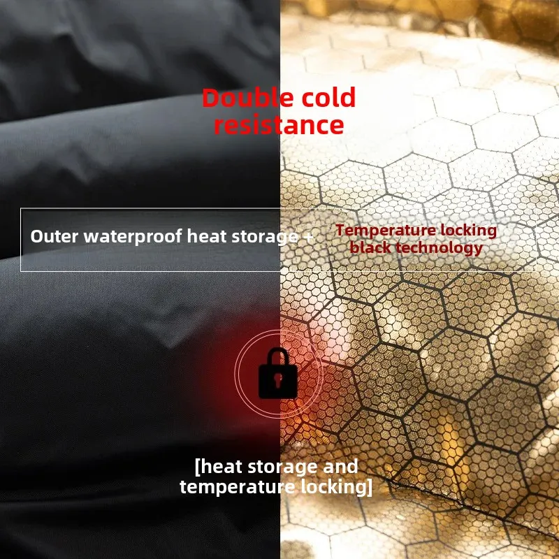 Зимнее мужское хлопковое пальто свободного кроя с капюшоном утолщенная теплая