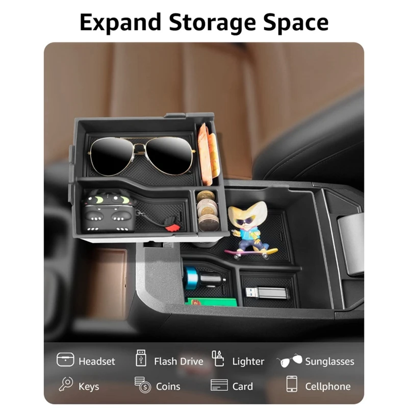 Поддон-органайзер центральной консоли для Ford Maverick 2022 2023 2024 запасные части