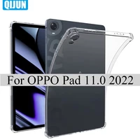 tablet case for oppo pad 11 0 2022 silicone soft shell airbag transparent protection cover shockproof funda capa for opd2101