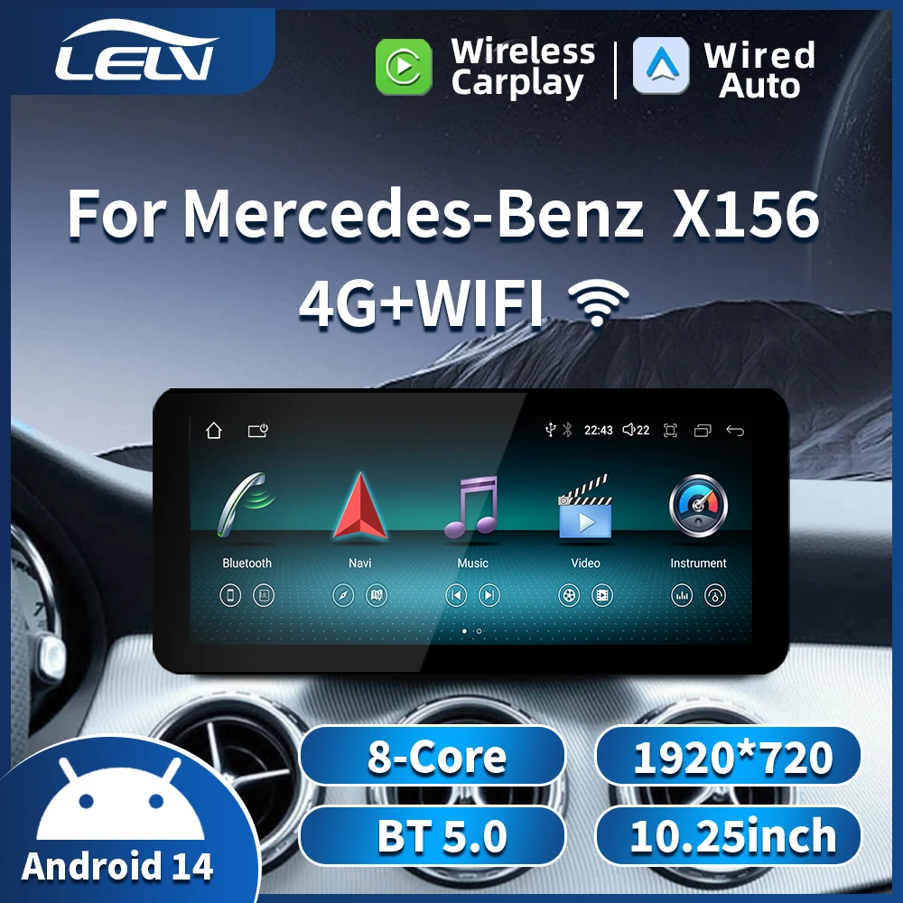 Новинка10 25-дюймовый Carplay Android Auto интеллектуальный автомобильный мультимедиа