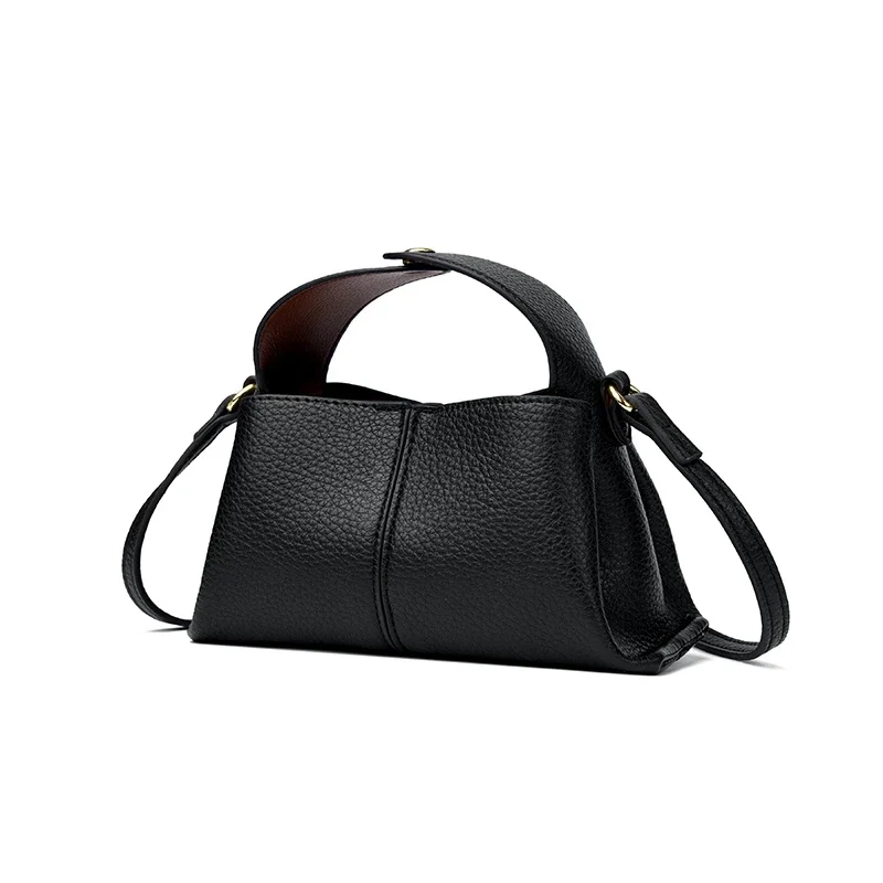 Милые сумки через плечо из однотонной искусственной кожи на молнии 2023